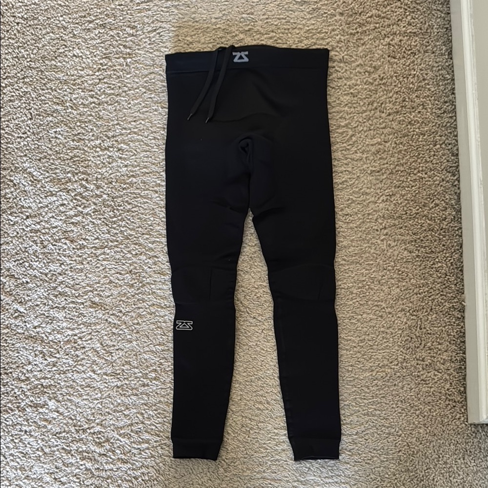 Zensah black compression tights